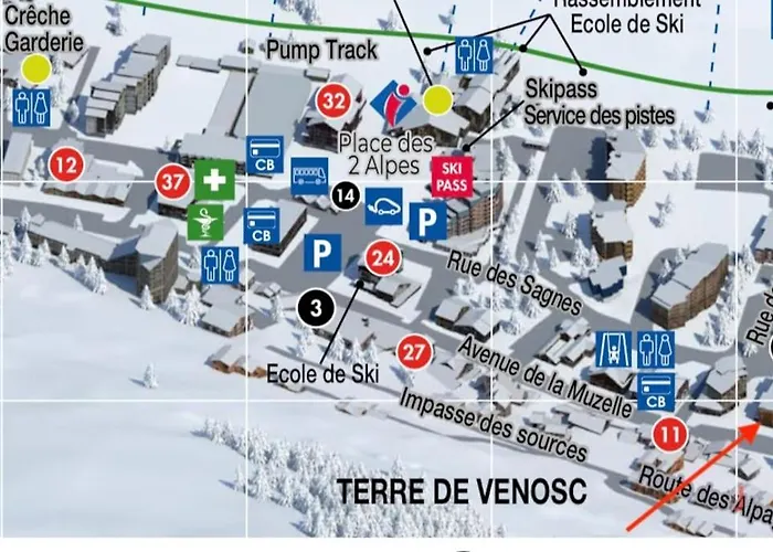 Au Centre De La Station, Entierement Renove, , Parking Prive Et Wifi Gratuit Апартаменты